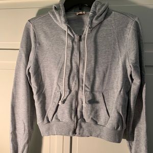 Women’s Crop Zip-up Hoodie
